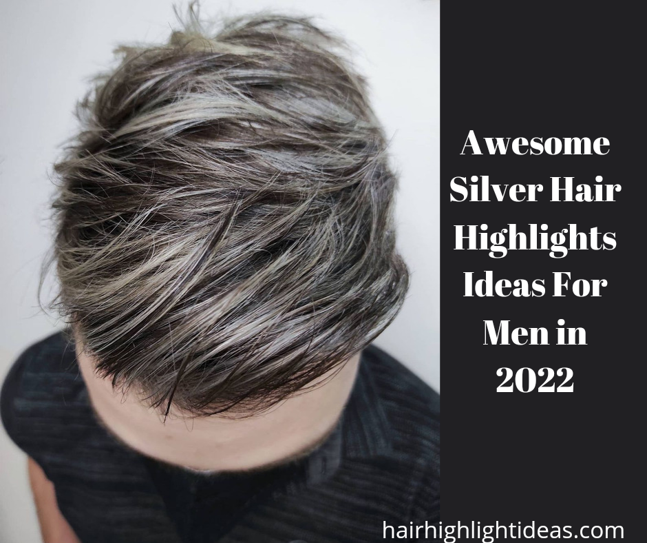 Awesome Silver Hair Highlights Ideas For Men in 2022
