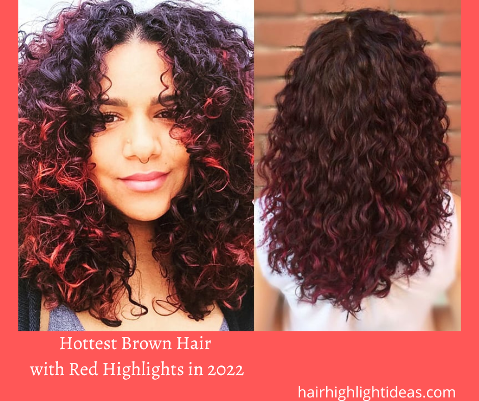 Hottest Brown Hair with Red Highlights in 2022
